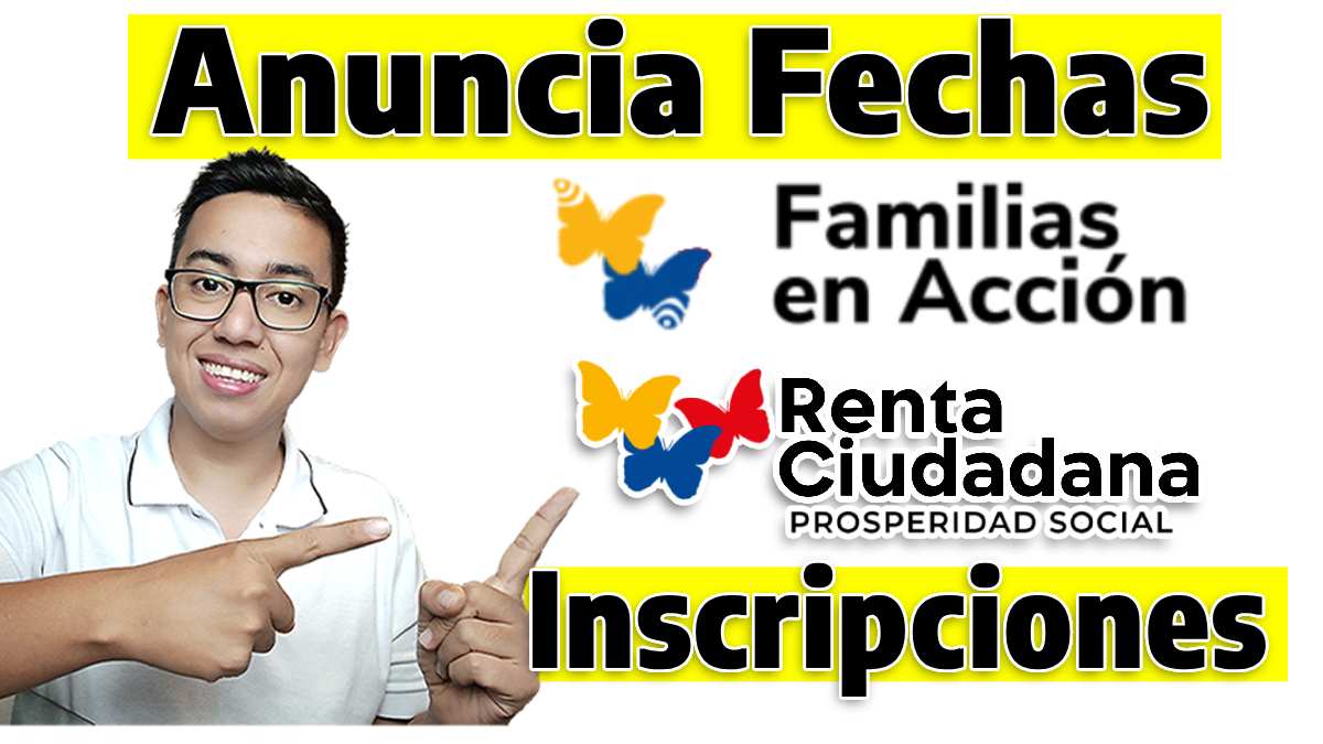 Foto WINTOR ABC, Logo Renta Ciudadana Familias, en acción, en palabras Anuncia fechas y inscripciones